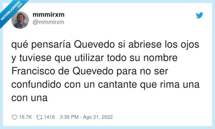 confundido,francisco de quevedo,cantante