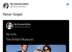 Enlace a Se ve que al museo británico no les mola que les llamen ladrones, por @NoContextBrits