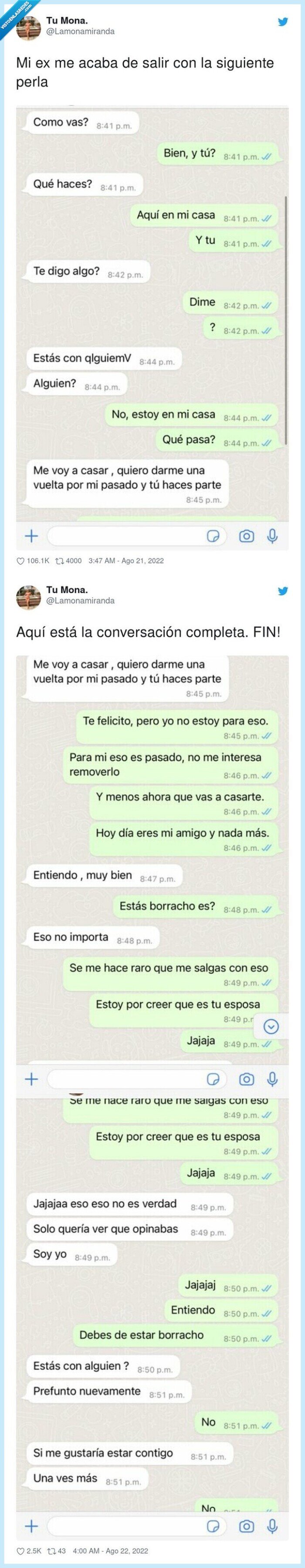 ex,casarse,intentar,whatsapp