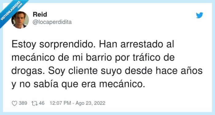 sorprendido,mecánico,arrestado,tráfico,cliente