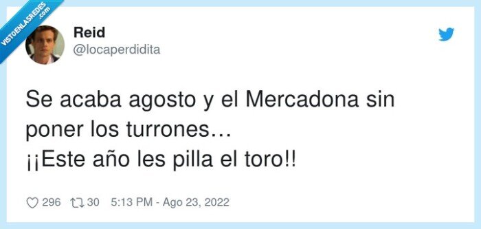 turrones,mercadona,agosto,acabar