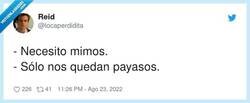 Enlace a Vale va, pues un payaso, por @locaperdidita
