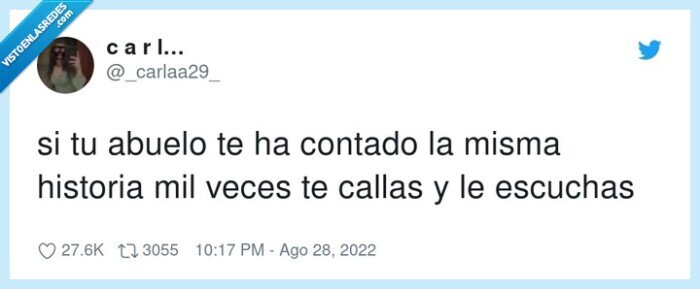historia,escuchar,contar,abuelo,callar,misma
