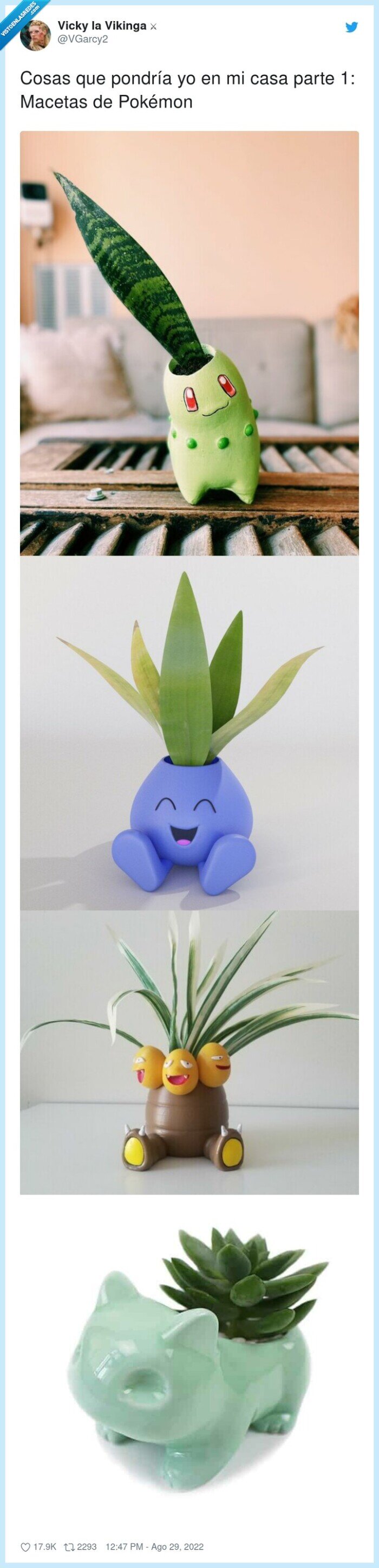 pokémon,macetas,cosas,casa