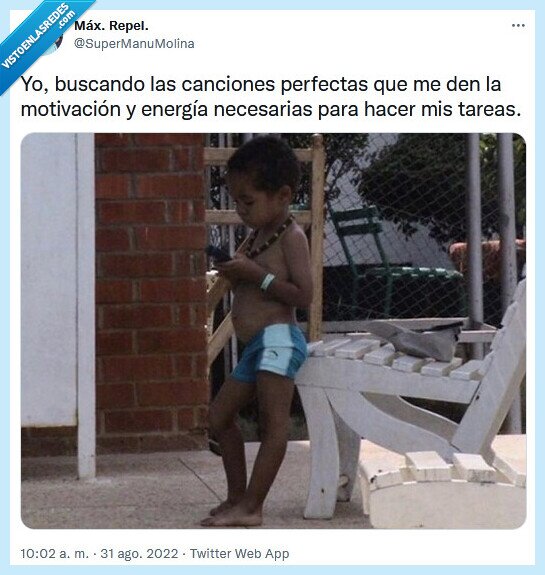 energía,motivación,tareas,canciones