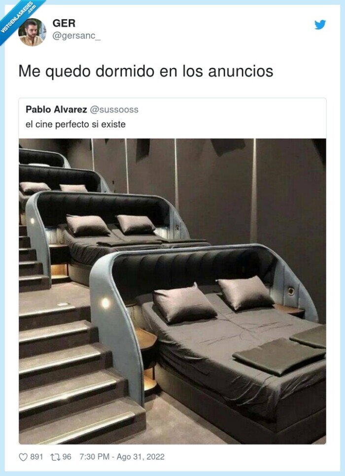 anuncios,dormirse,cine,cama