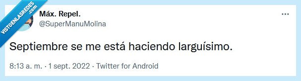 septiembre,larguísimo
