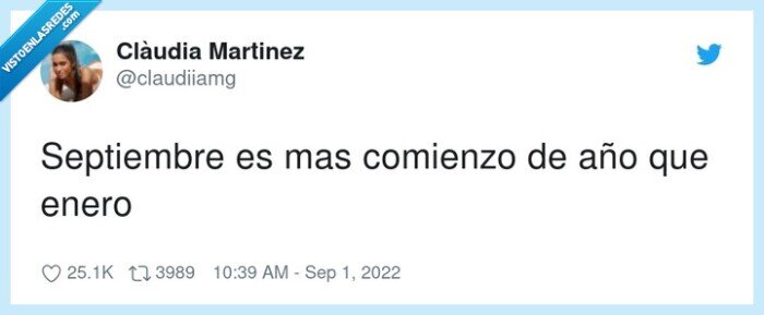 septiembre,comienzo,enero,año