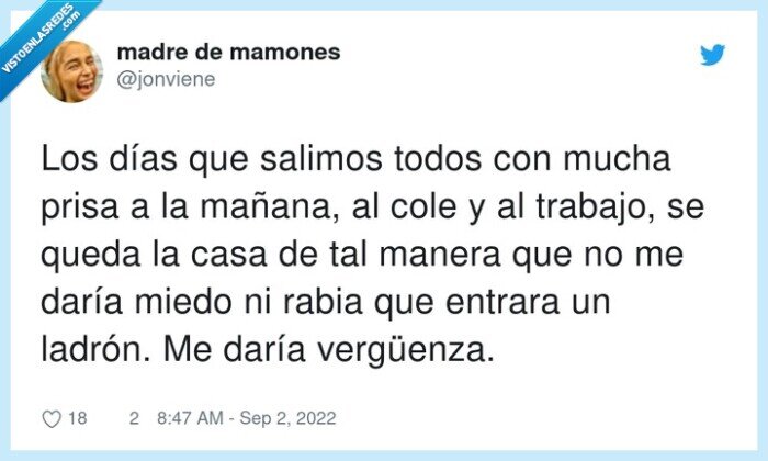 vergüenza,mañana,trabajo,salimos,ladrón