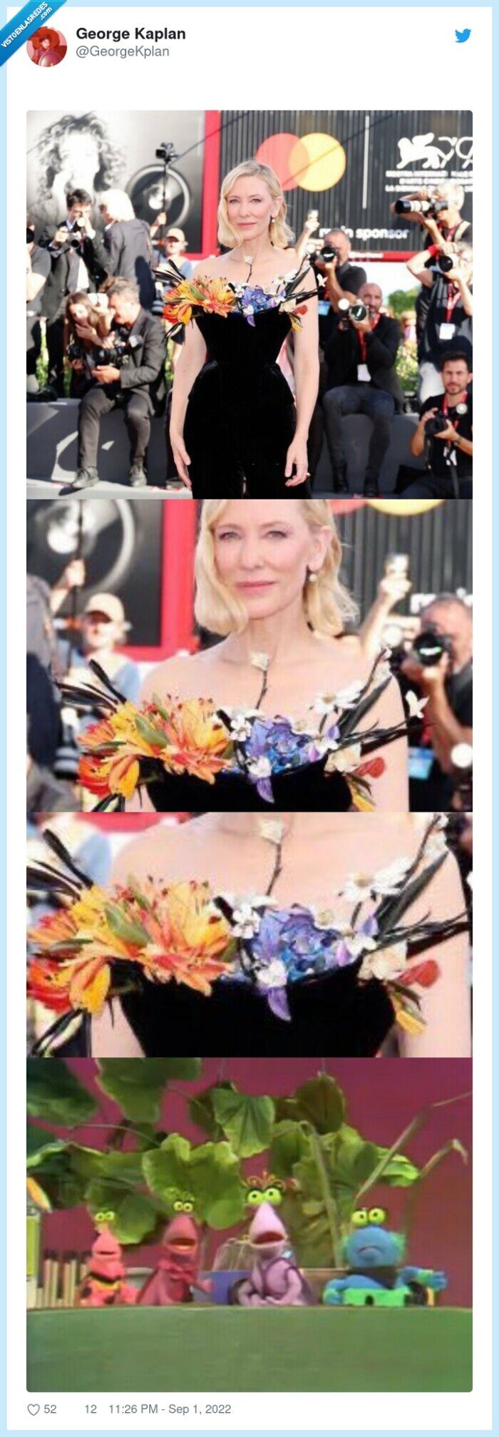 vestido,teleñecos,flores,muñecos