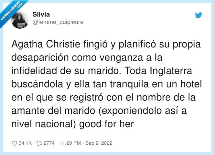 desaparición,infidelidad,angela christie,planificar,inglaterra