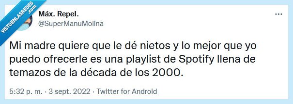 madre,nietos,playlist,spotify
