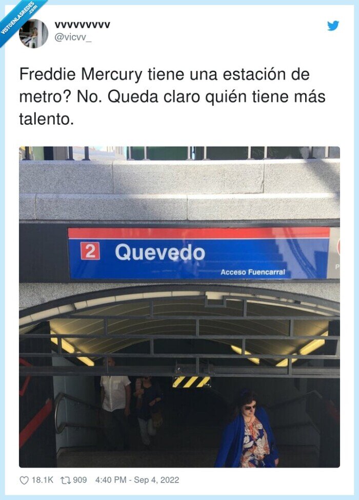 estación,freddie mercury,talento,quevedo