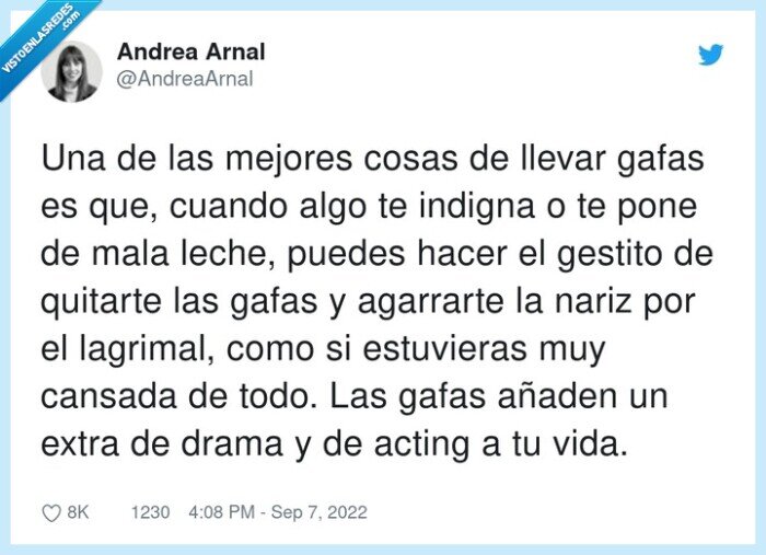 actuar,acting,gafas