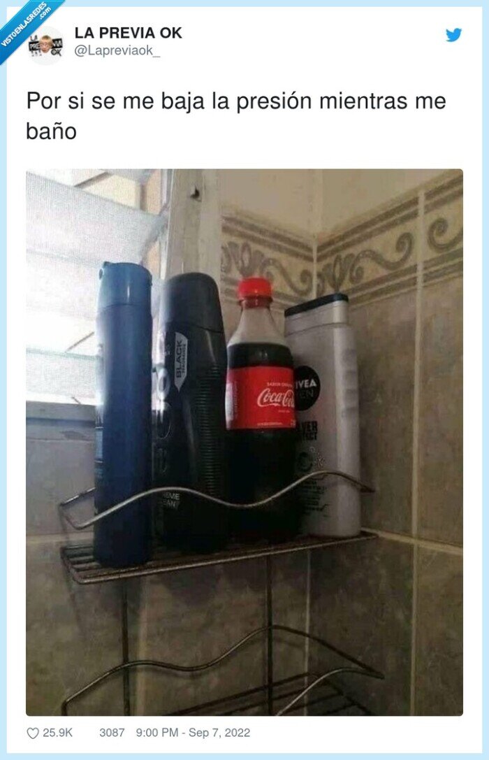 presión,baño,cocacola