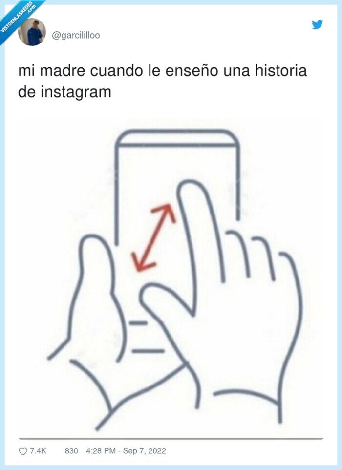 instagram,historia,enseñar,madre