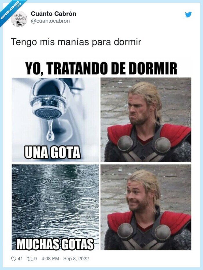 mania,dormir,gota,muchas gotas