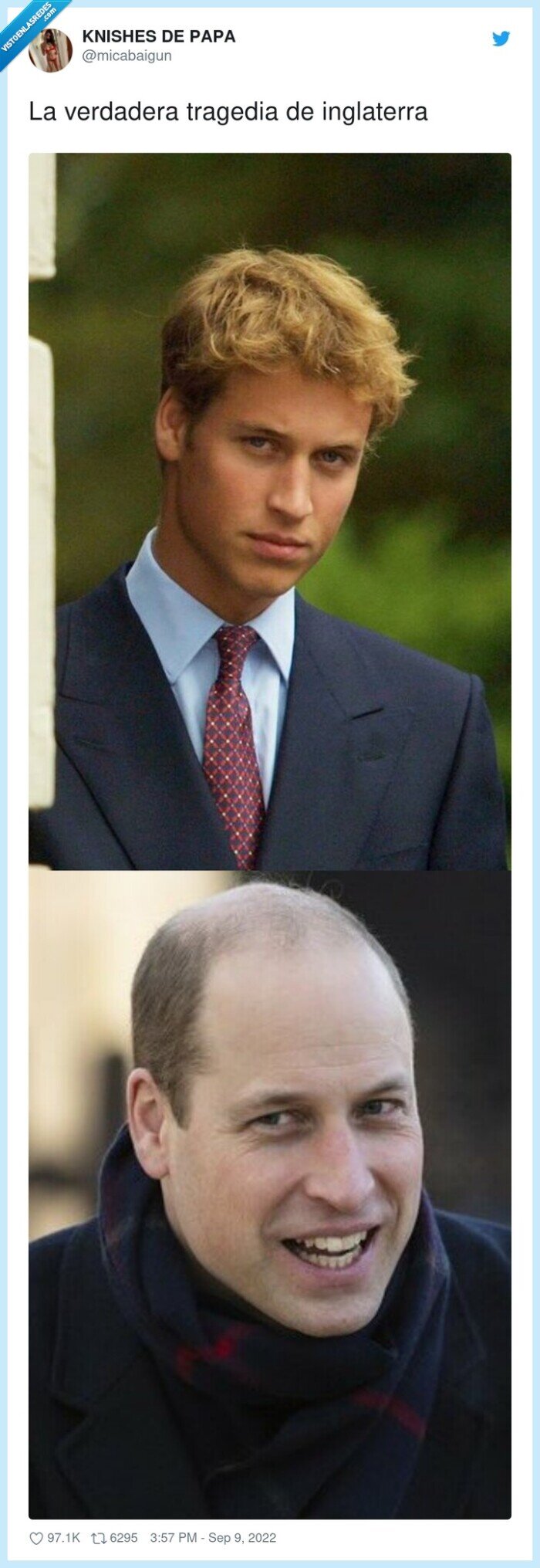 inglaterra,verdadera,tragedia,calvo,principe guillermo