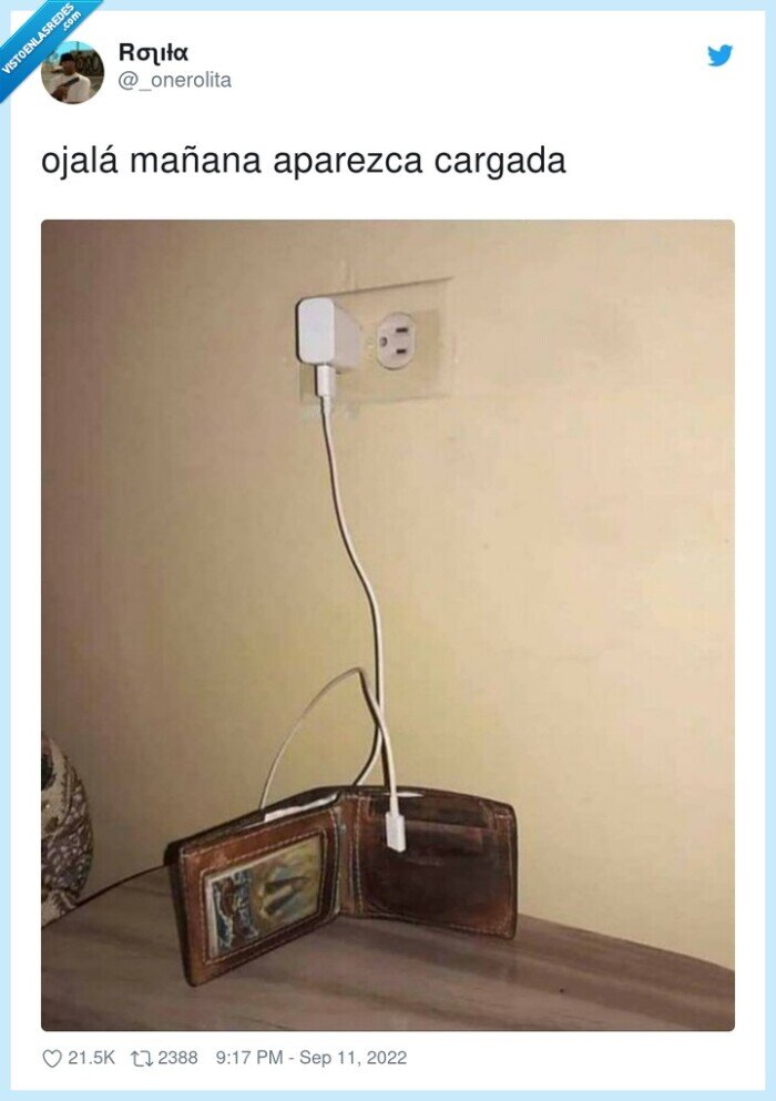 cartera,cargada,electricidad