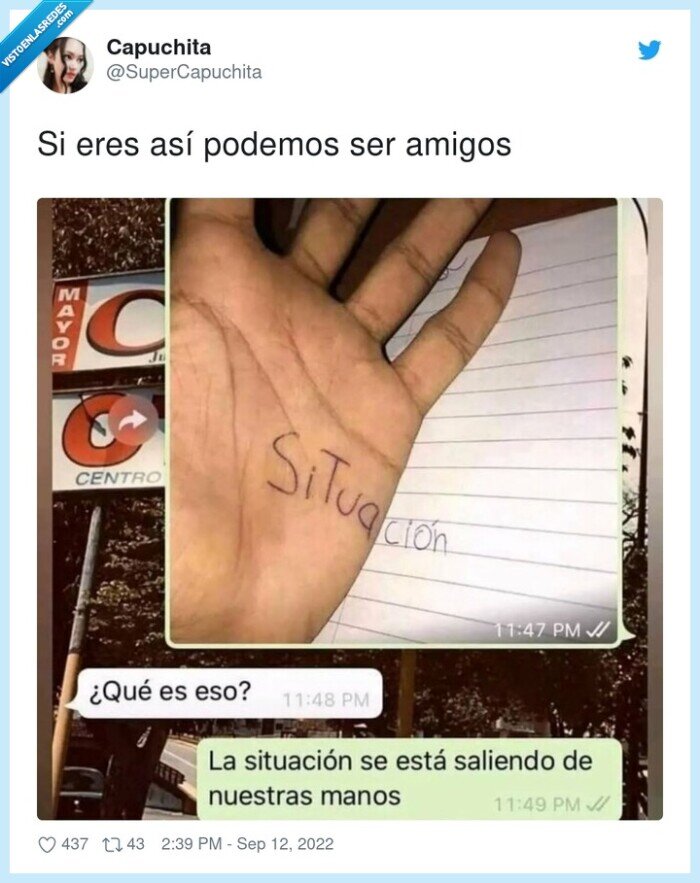 amigos,situación,manos