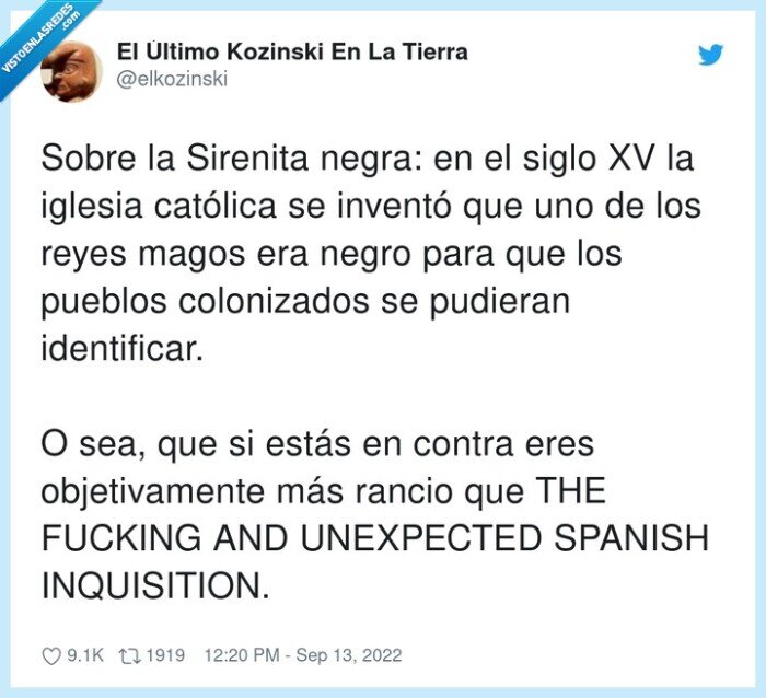 sirenita,inquisicion,identificar,colonizados,iglesia católica