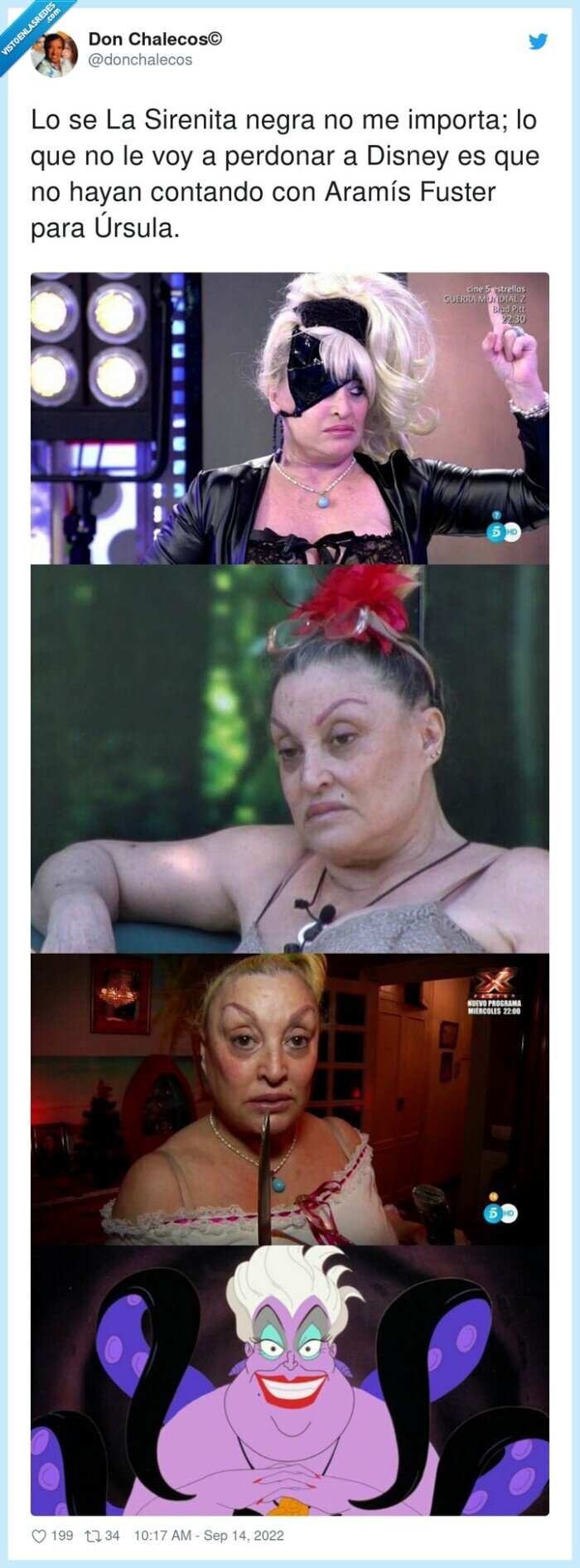 sirenita,aramís fuster,úrsula