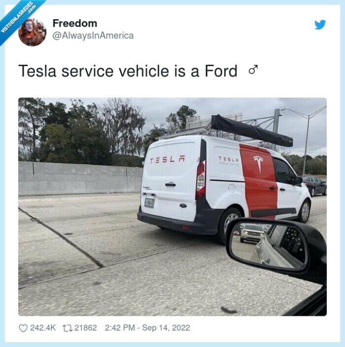 ford,furgoneta,tesla