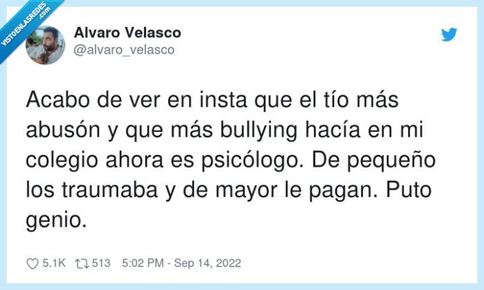 psicólogo,trauma,pequeño,bullying,colegio,abusón