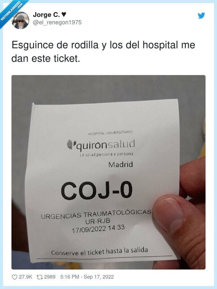 esguince,hospital,rodilla,ticket,cojo