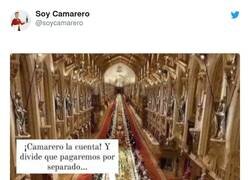 Enlace a Peor aún. Cada uno lo suyo y el vino a partes iguales, por @soycamarero