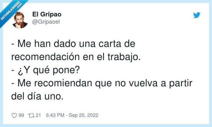 recomendación,trabajo,partir,carta