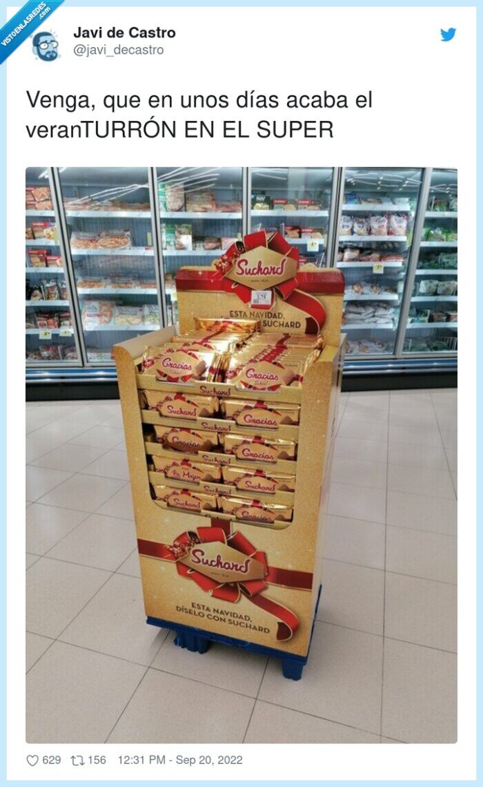 turrón,verano,navidad,supermercado