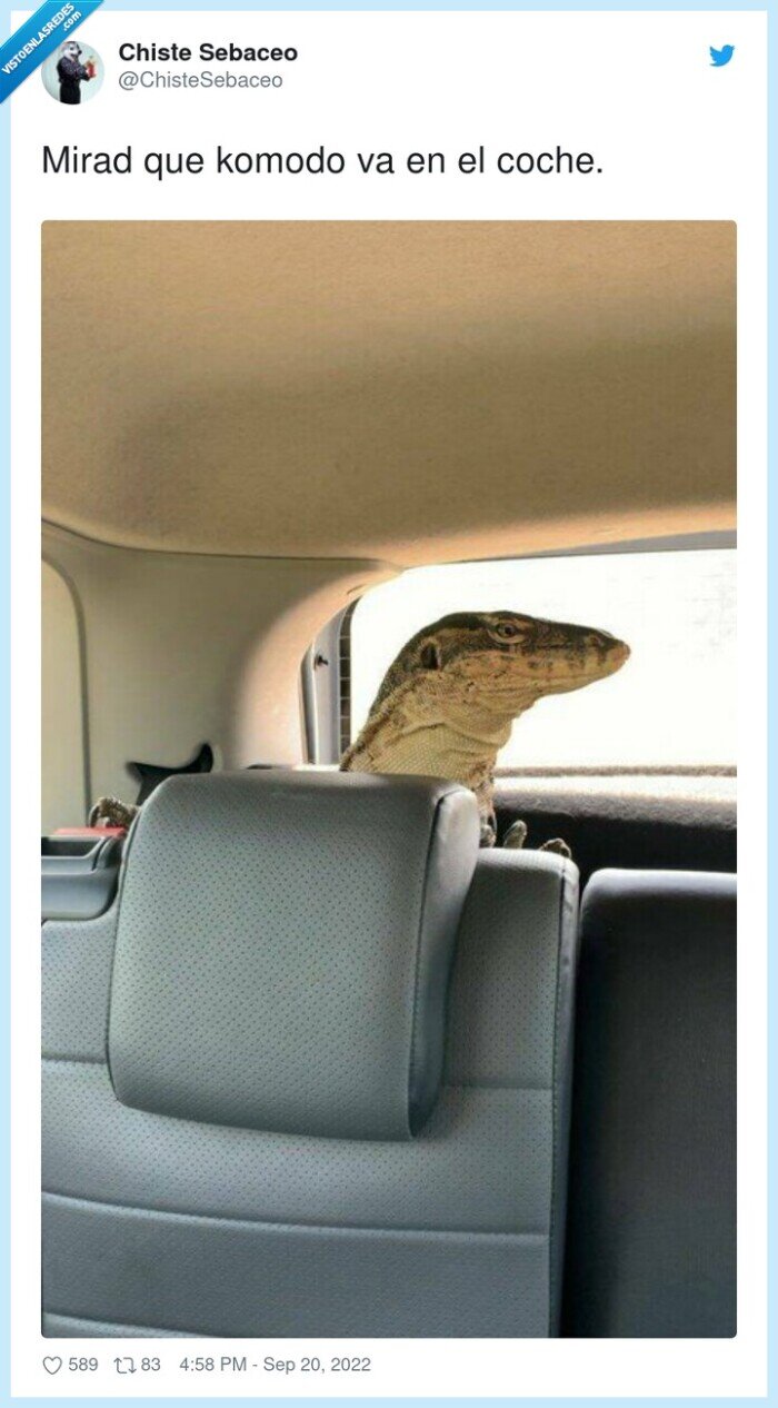 komodo,mirad,coche