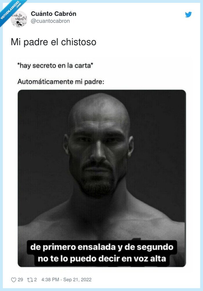 padre,chistes,secreto,menú