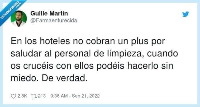 limpieza,personal,hoteles,saludar