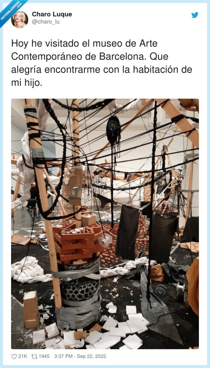 arte contemporáneo,habitación,desorden