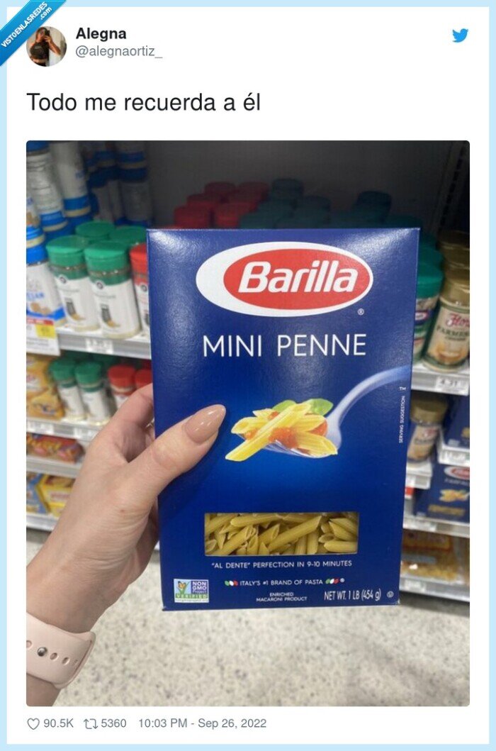 recordar,mini penne,pasta