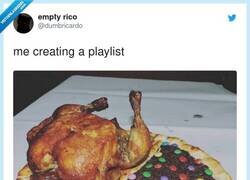 Enlace a Las playlist me gustan con un poquito de todo, por @dumbricardo