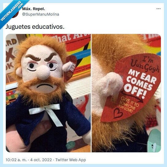 juguete,van gogh,oreja