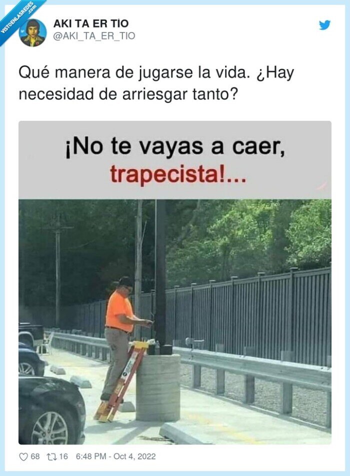 arriesgar,necesidad,escalera,altura