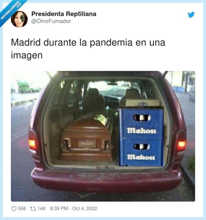 pandemia,madrid,ataud,cerveza