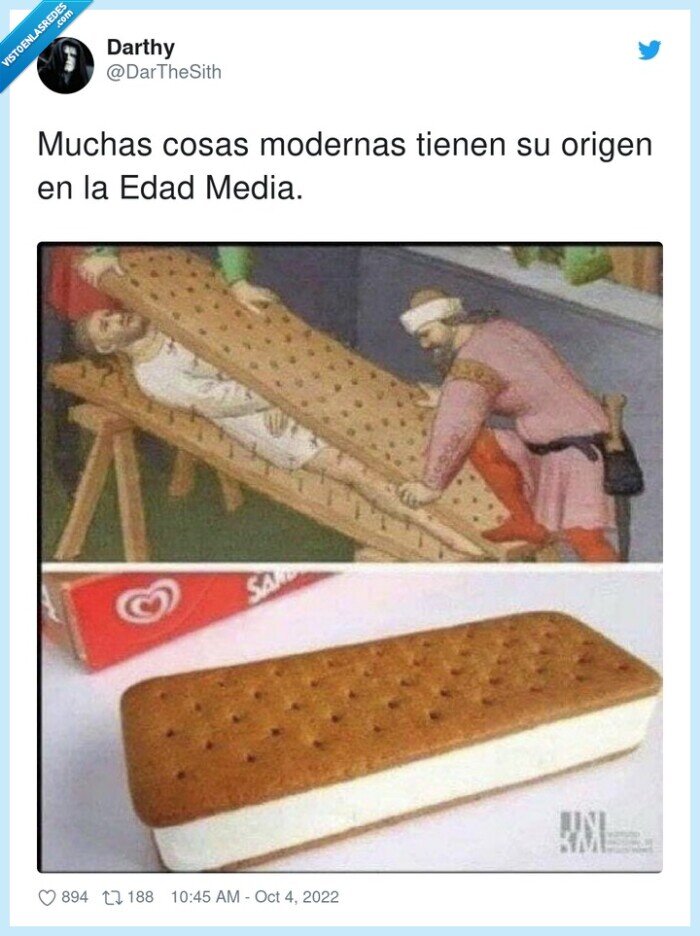 modernas,sandwich de nata,origen,edad media
