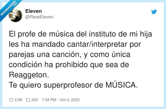 cantar/interpretar,superprofesor,condición,canción,instituto,reaggeton