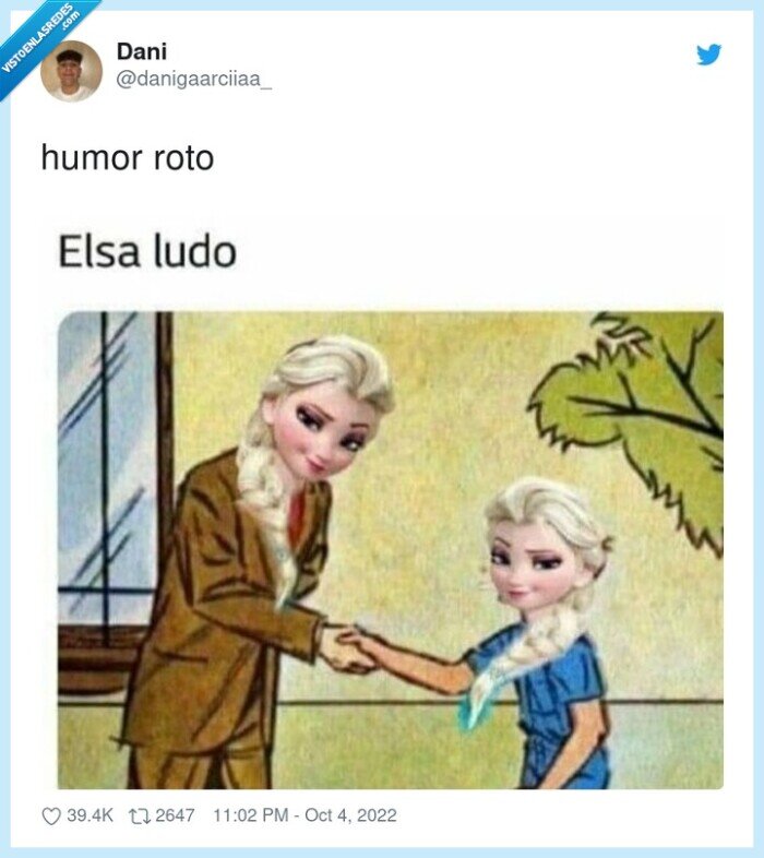 humor,roto,elsa,frozen,saludo