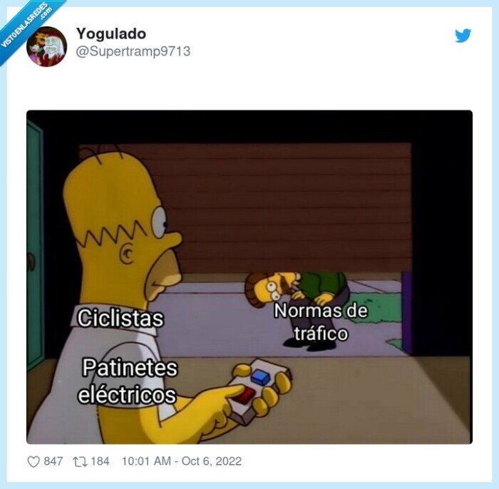 ciclistas,patinetes electricos,normas de tráfico