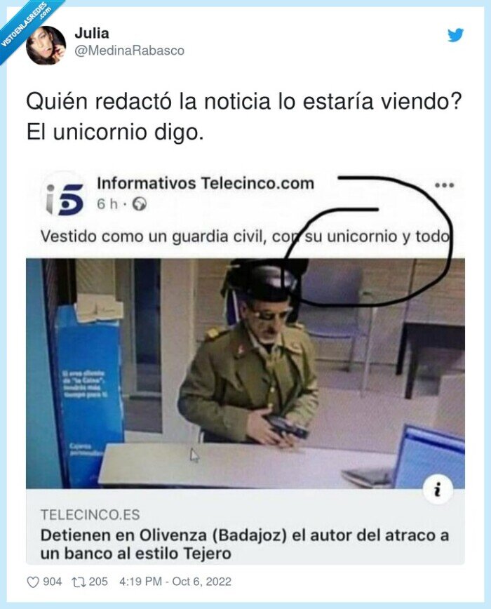 unicornio,redactar,noticia,tricornio