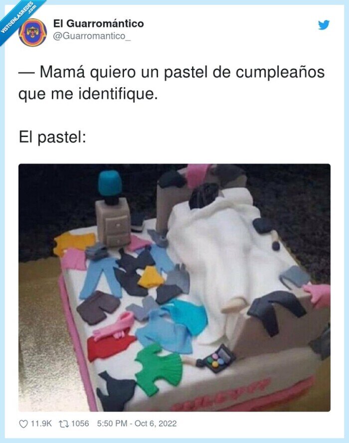 cumpleaños,identificar,pastel,habitación,desorden