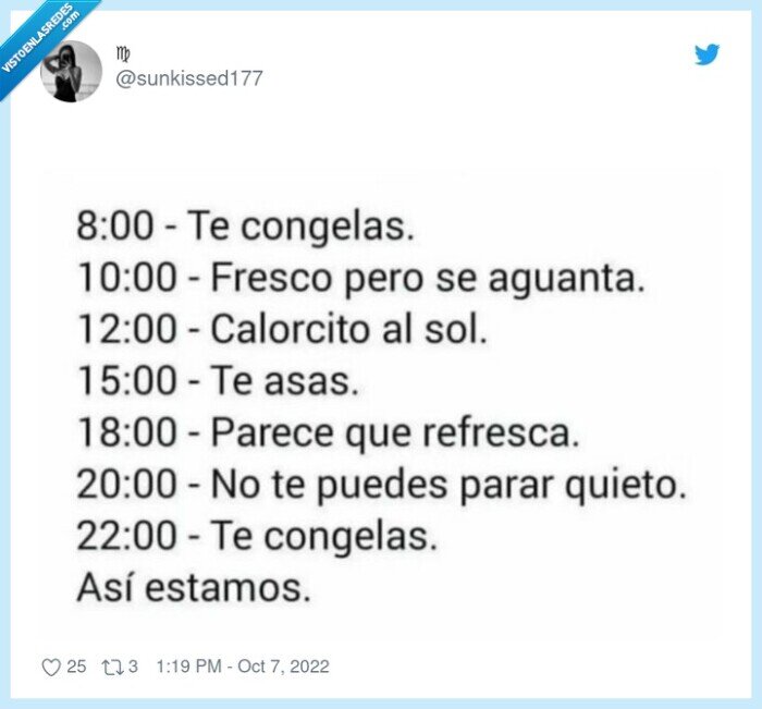 tiempo,frio,calor,imprevisto