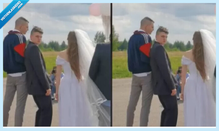 1279121 - Llega tan borracho a su boda que sus amigos tuvieron que ayudarle a poner el anillo a la novia