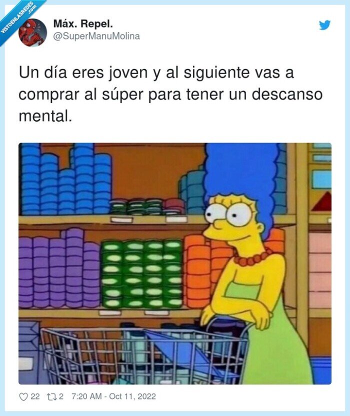 marge simpson,descanso,comprar,súper,descanso mental,joven